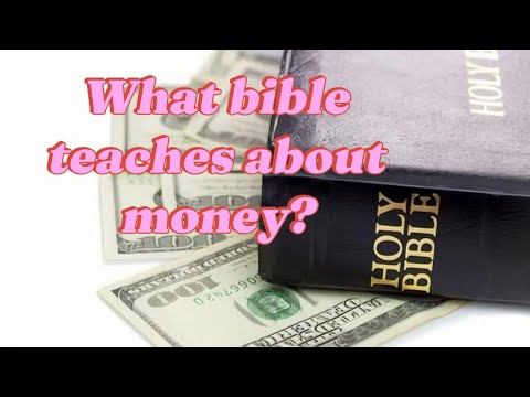 Biblical Wisdom on Money and Wealth: Insights for Financial Stewardship (part2) [Video]