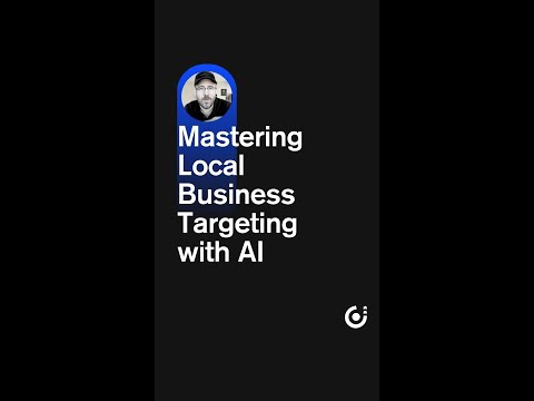 Mastering Local Business Targeting with AI 🎯 | Tips for Optimal Results! 🔍 [Video]