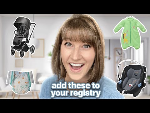 Why I Chose A Second Hand Baby Registry | Must Haves For Your Baby Registry 2024 [Video]