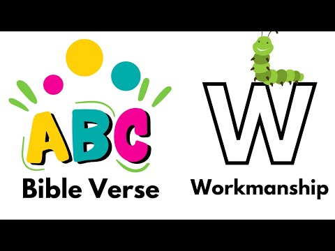 ABC Bible MemoryVerses for Kids – Letter W [Video]