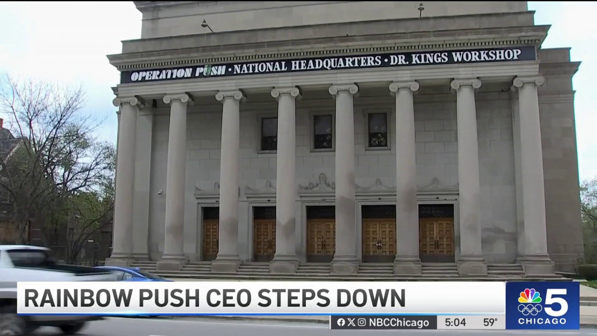 CEO of Rainbow/PUSH steps down after just months in the role  NBC Chicago [Video]