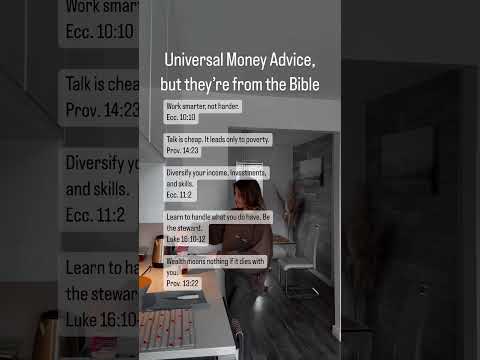 Bible money advice [Video]