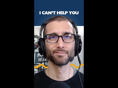 I Can Not Help You! [Video]
