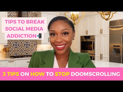 How to Stop Doom Scrolling | 3 Tips on breaking your social media addiction 📲 [Video]