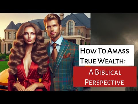 How to Amass True Wealth and Become Very Prosperity: A Biblical Perspective [Video]