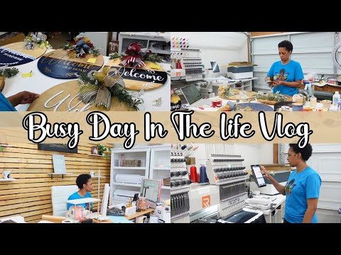 Busy Entrepreneur Day In the Life Vlog | Full Day Processing orders! [Video]