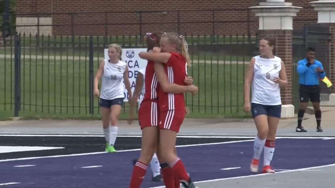 Harding Academy claims 4th straight girls soccer state title [Video]