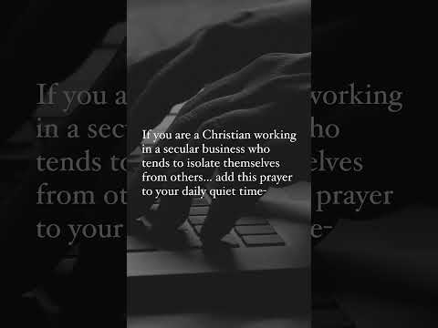 Say This Prayer [Video]