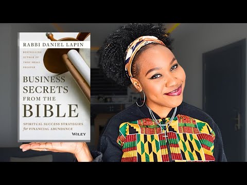 Business SECRETS from the BIBLE by Rabbi Daniel Lapin *My Thoughts🤔* [Video]