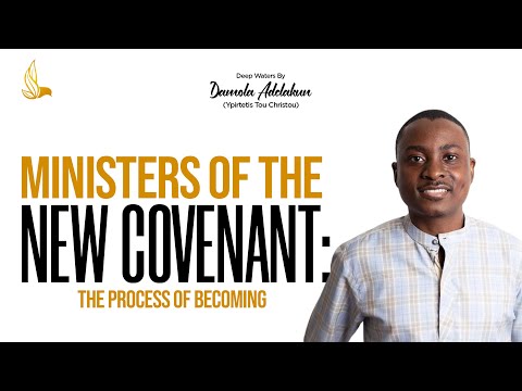 Ministers Of The New Covenant (A Charge To Marketplace Ministers) by Damola Adelakun [Video]