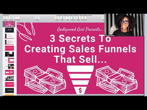 3 SECRETS TO SALES FUNNELS THAT SELL (As A Faith-Based Author) | Godlywood Girl [Video]