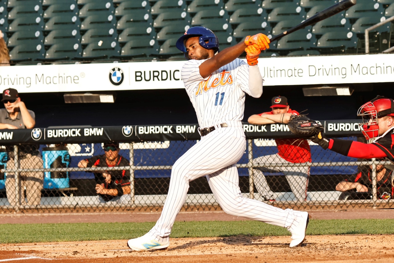 Five-hit night from Pablo Reyes leads Syracuse Mets to 12-2 win over Rochester [Video]