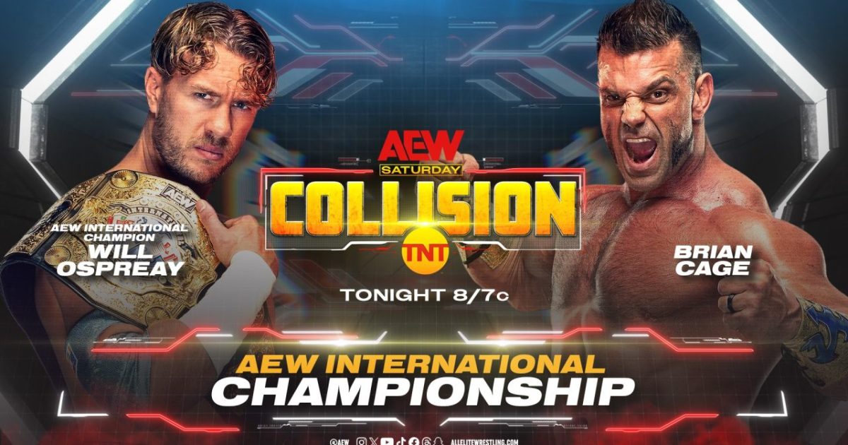 AEW Collision Results (6/22/24): Will Ospreay Defends Against Brian Cage [Video]