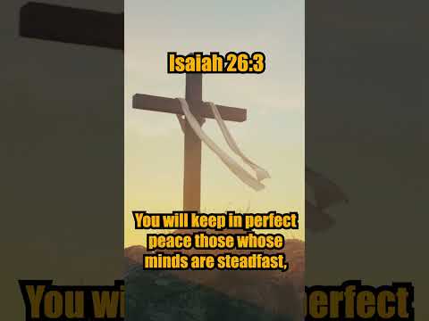 Isaiah 26:3 #faith #history #jesuslovesyou #motivation #religiousquotes #facts  [Video]