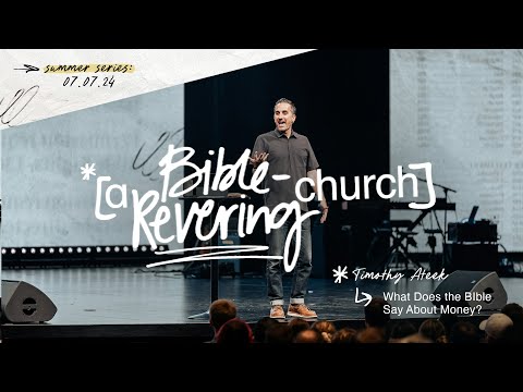 What Does the Bible Say About Money? // Ecclesiastes 5:10 – 6:6 // Watermark Community Church [Video]