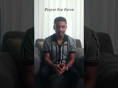 Prayer for divine favor and open doors in your business [Video]