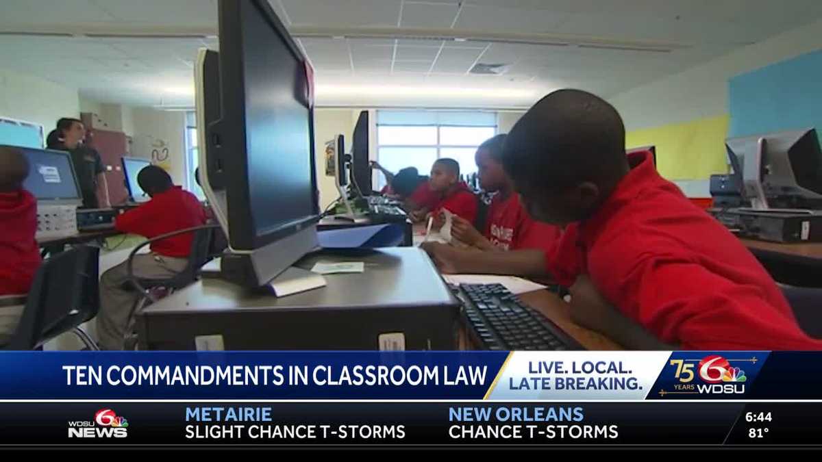 10 Commandments wont go in Louisiana classrooms until at least November as lawsuit plays out [Video]