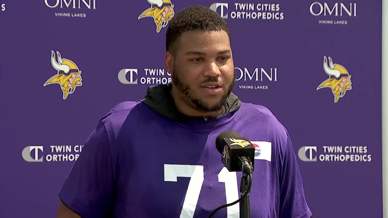 Christian Darrisaw on extension: ‘A dream come true’ [Video]