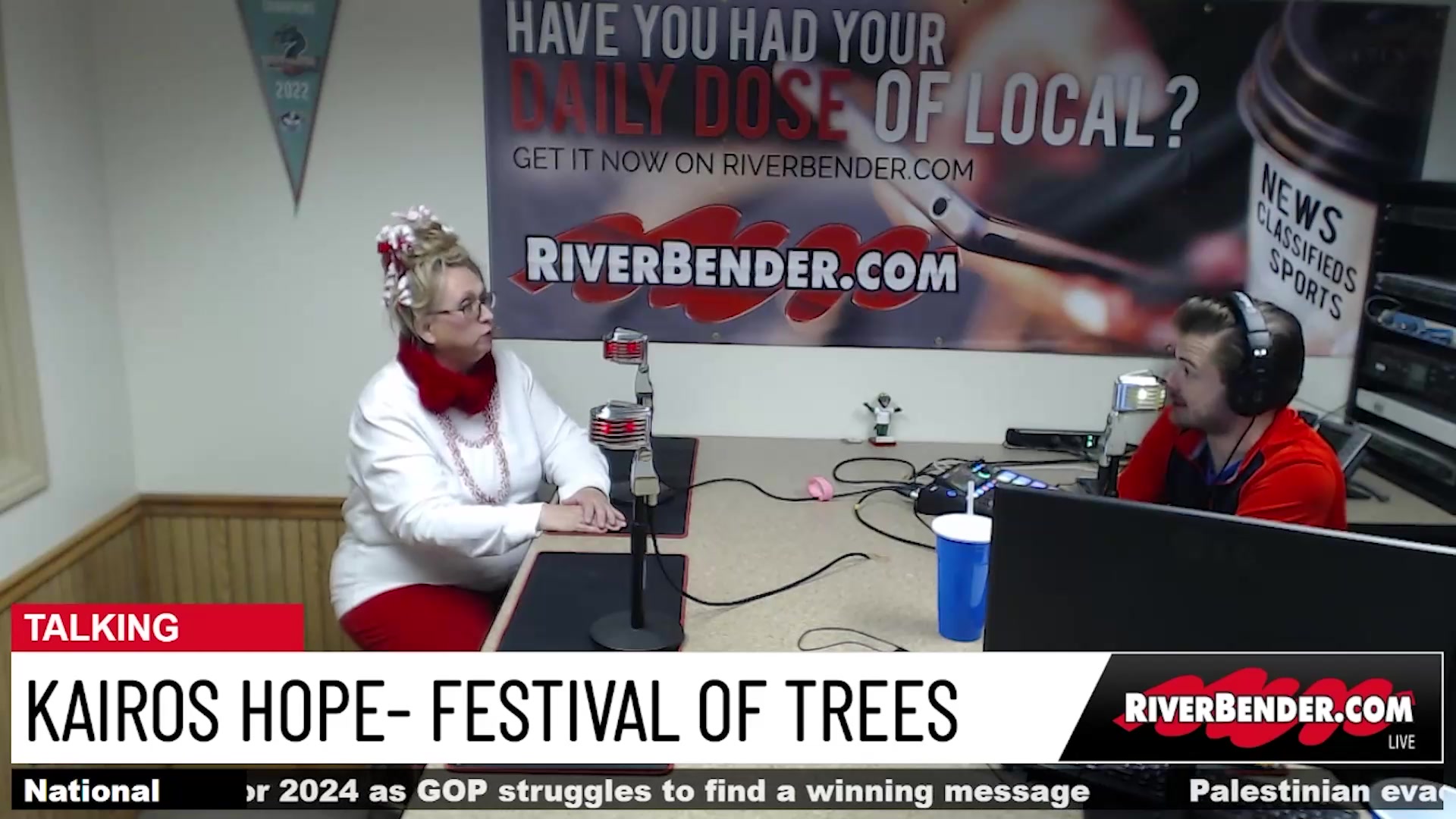 Our Daily Show Interviews! Kairo’s Hope: Festival of Trees Starts 11/25 in Monroe City! [Video]