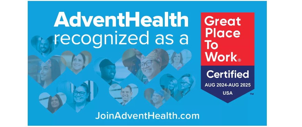 AdventHealth Receives Great Place To Work Certification [Video]