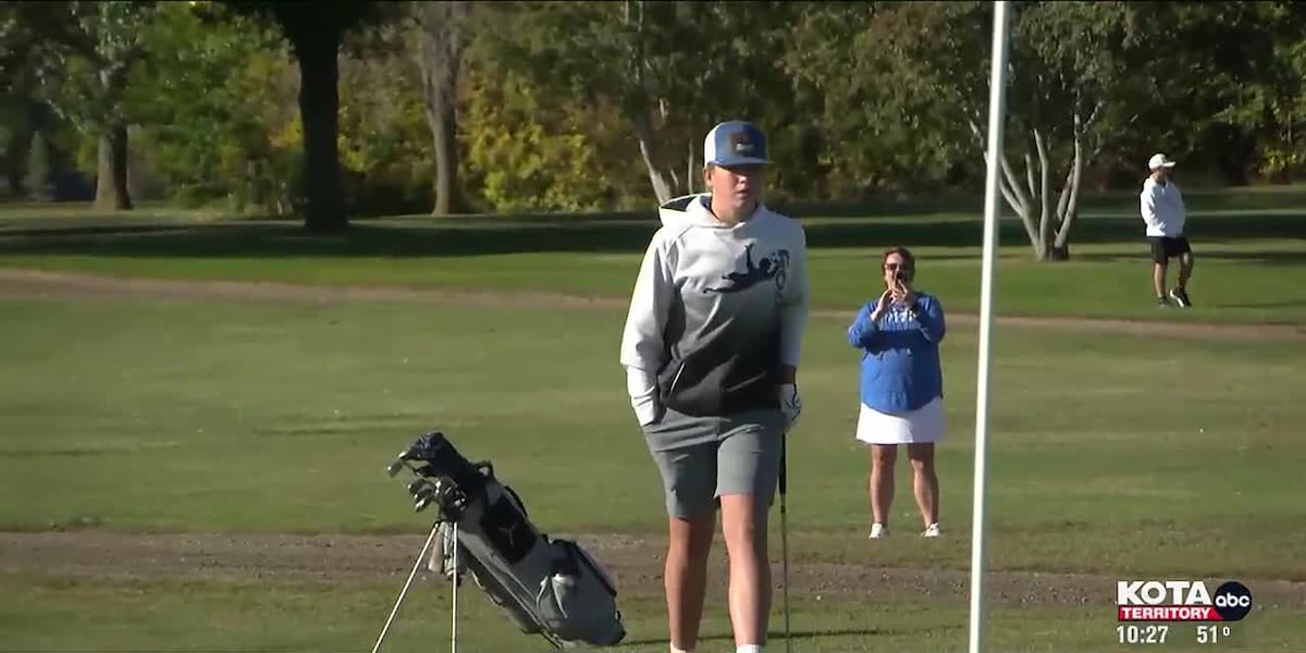 Round one of boys state golf [Video]