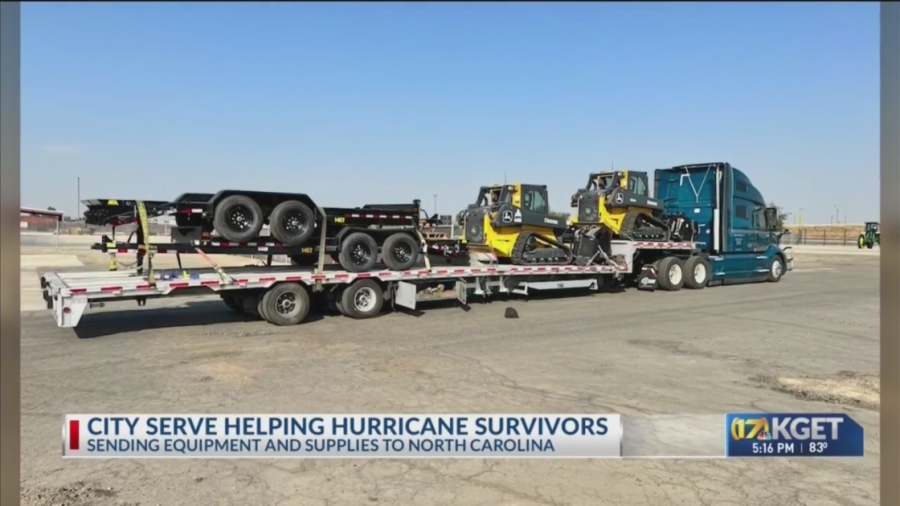 CityServe Kern sends equipment, supplies to North Carolina for hurricane relief efforts [Video]