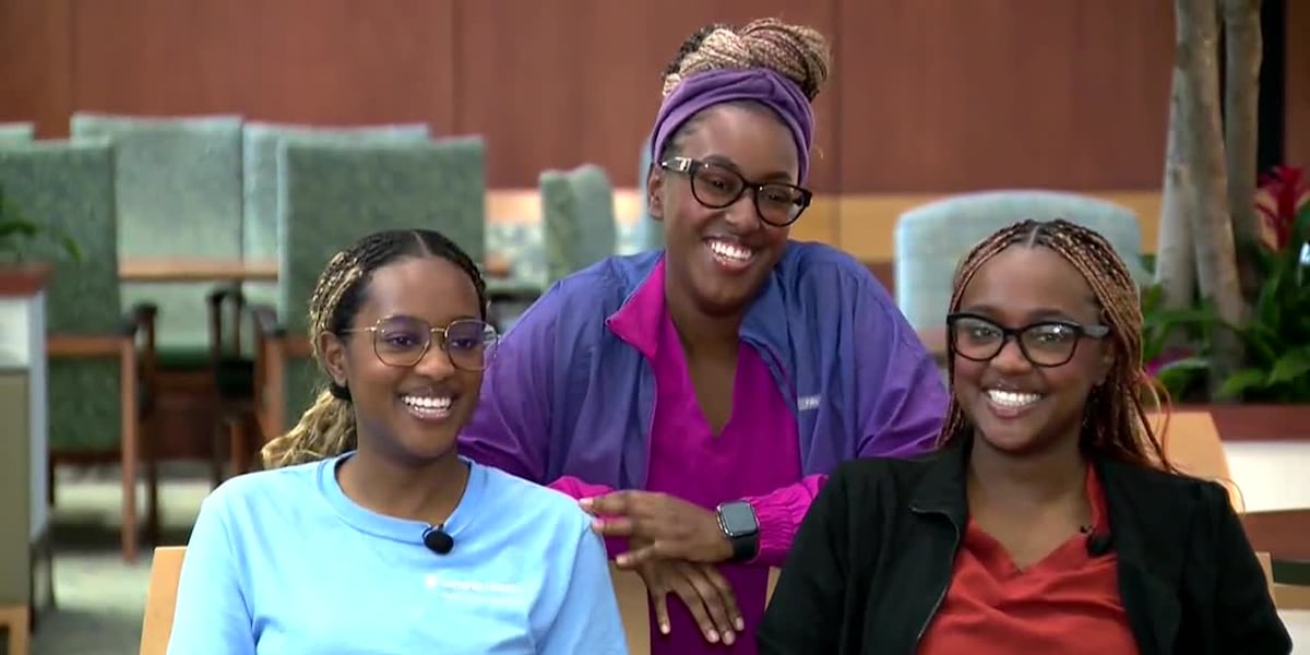 3 sisters work at the same hospital, following in mother’s footsteps [Video]