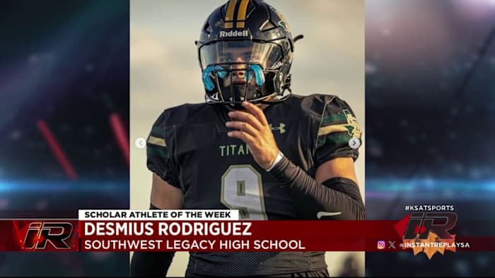 Scholar Athlete of the Week: Desmius Rodriguez, Southwest Legacy High School [Video]