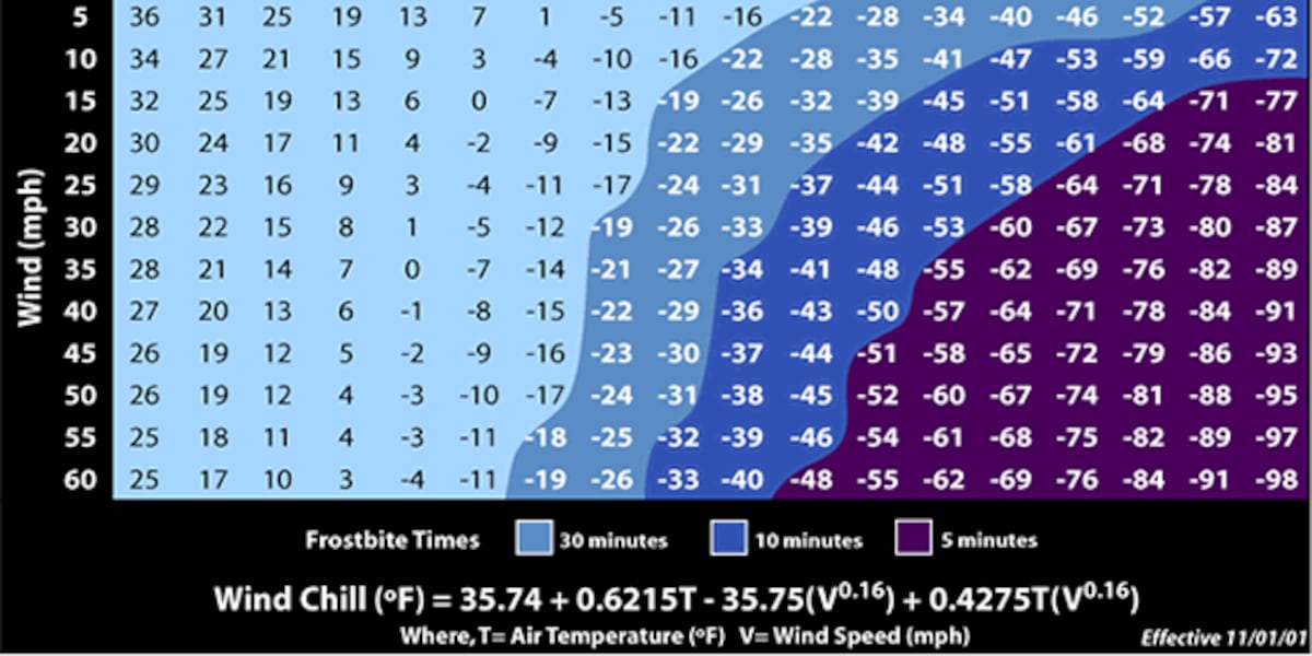 KY3 FIRST ALERT WEATHER: What wind chill means for your health and safety [Video]