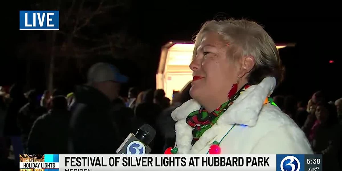 Hubbard Park in Meriden shining bright with hundreds of holiday displays [Video]