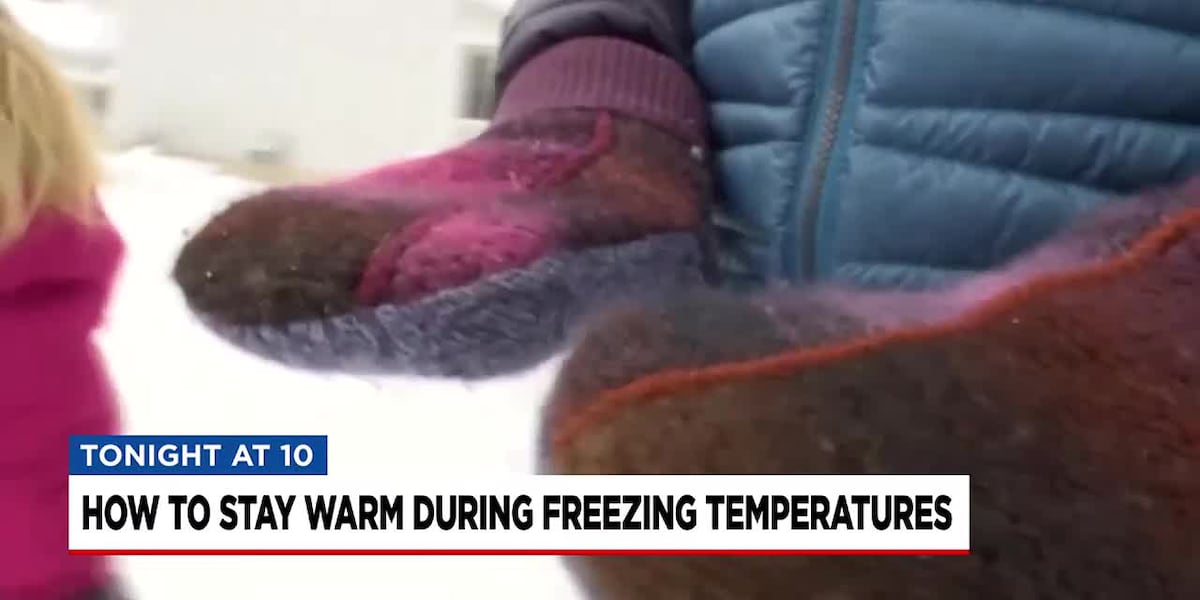 Parents and experts shared tips and tricks on how to dress to stay warm in fridge temperatures. [Video]