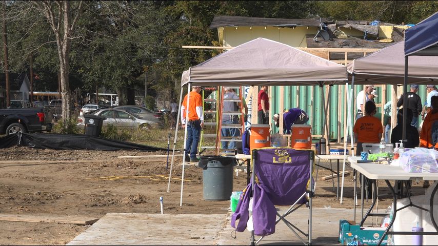 Habitat for Humanity of Greater Baton Rouge builds home on Dayton Street for future homeowner [Video]